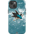 NHL San Jose Sharks Frozen iPhone 15 Impact Case